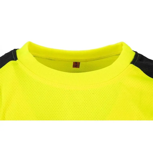 Tricou de lucru, reflectorizant, galben, model Visibility, marimea M/50 - imagine 8