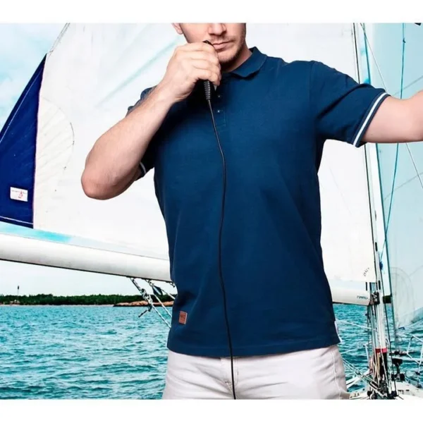 Tricou polo maneca scurta, model Denim, marimea XXXL/58, NEO - imagine 3