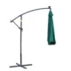 Umbrela gradina/terasa cu panou solar, iluminare LED, articulatie tip banana, manivela, verde, 295 cm - imagine 7