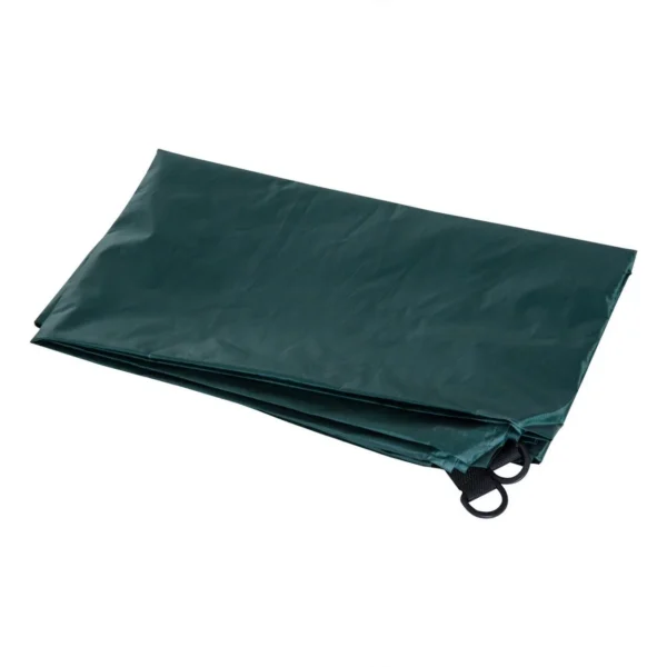 Umbrela plaja cu parasolar, 2 contragreutati, verde inchis, 200 cm - imagine 14