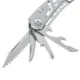 Unealta, briceag multifunctional, 13 in 1, varfuri/biti, husa, inox, 5.5x2x10.5 cm, Trizand - imagine 4