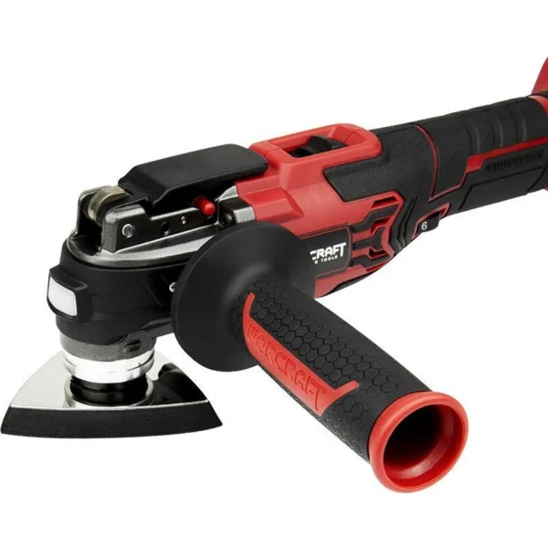 Unealta multifunctionala cu vibratii, 20V Li-ion (acumulator neinclus), motor fara perii, Worcraft - imagine 4