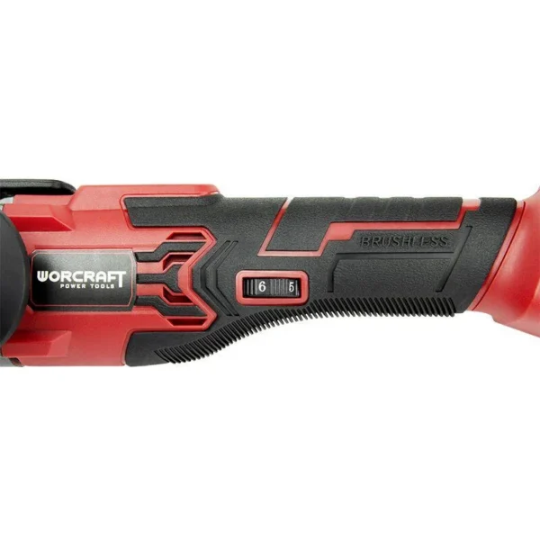 Unealta multifunctionala cu vibratii, 20V Li-ion (acumulator neinclus), motor fara perii, Worcraft - imagine 7