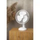 Ventilator de masa, 45 W, 2 viteze, elice 30 cm, functionare silentioasa, 34x48 cm, alb, Strend Pro - imagine 3