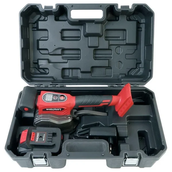 Vibrator pentru gresie si faianta, cu acumulator 2 Ah, ventuza, max 60 kg, Worcraft - imagine 9