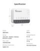 Releu inteligent Sonoff ZBMINIR2 , Zigbee - imagine 8