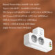 Adaptor priza LDNIO SE2337, 2 prize, 2 X USB-A, 1X USB-C, incarcare rapida QC 3.0, 10A - imagine 7