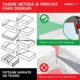 Aparat electric taiat polistiren, 200 W, 170x30 cm, Strend Pro - imagine 5