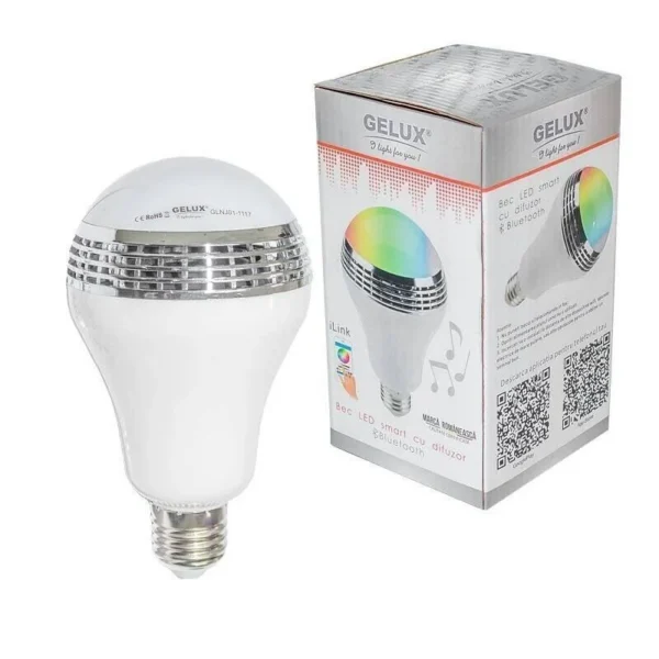 Bec led cu difuzor si aplicatie ,GELUX - imagine 2