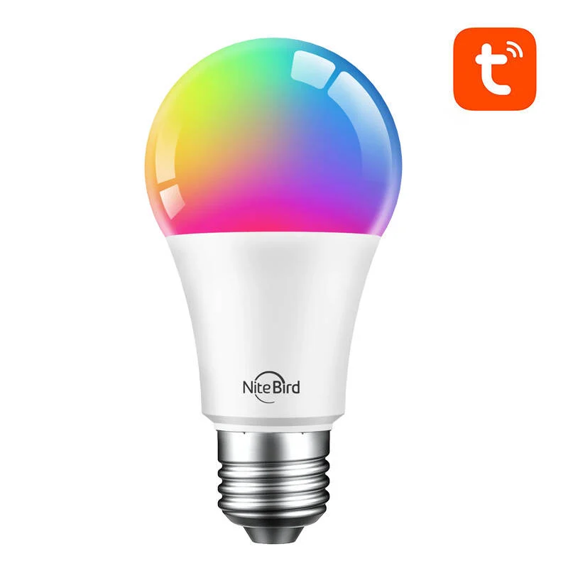 Bec LED RGB Smart Gosund WB4, RGB+CW, 9W, Control din aplicatie