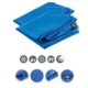 Prelata impermeabila cu inele, 3x4 m, PE, 80 g/mp, 12 mp, Beorol - imagine 6