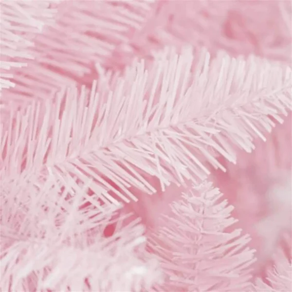 Brad artificial deluxe roz 220 cm – diametru 138 cm, 14 niveluri, 89 ramuri, 536 ace – aspect luxuriant - imagine 8