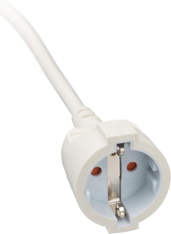 Cordon Prelungitor Brennenstuhl cu cap plat, 5m - Alb - imagine 2