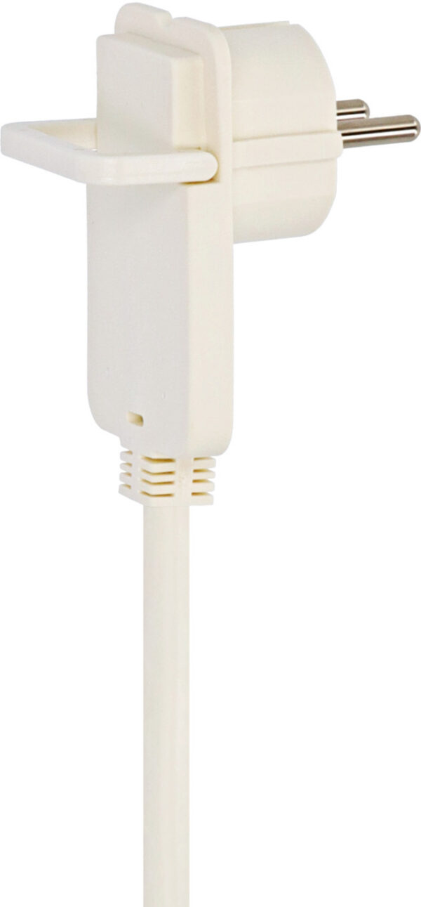 Cordon Prelungitor Brennenstuhl cu cap plat, 5m - Alb - imagine 3