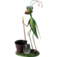 Decoratiune gradina, MagicHome, greier cu lopata si galeata, metalica, 26x15x52 cm - imagine 2