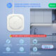 Detector scurgeri de gaz Smart Nous E9, Zigbee 3.0, compatibil Alexa Google Assistant - imagine 2