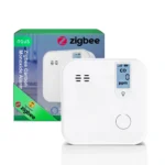 Detector Smart Monoxid de Carbon NOUS E12 Zigbee, Senzor Electrochimic, Alarma ,  85,  dB, Monitorizare CO (ppm), Zigbee 3.0, Montaj pe perete