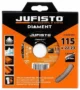 Disc diamantat continuu subtire, 115x1.4 mm, Jufisto - imagine 2