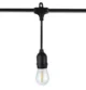 Ghirlanda tip sirag de becuri, LED, 220-240V, IP44, 4 cm, 10 m - imagine 6