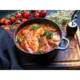 Oala de aluminiu cu capac, negru, 2.2 L, 20 cm, Verk Group - imagine 2