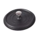 Oala de aluminiu cu capac, negru, 2.2 L, 20 cm, Verk Group - imagine 13