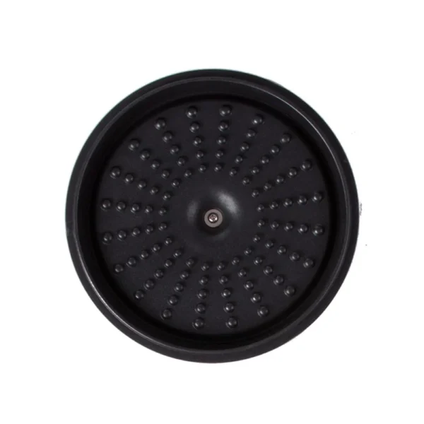 Oala de aluminiu cu capac, negru, 2.2 L, 20 cm, Verk Group - imagine 12