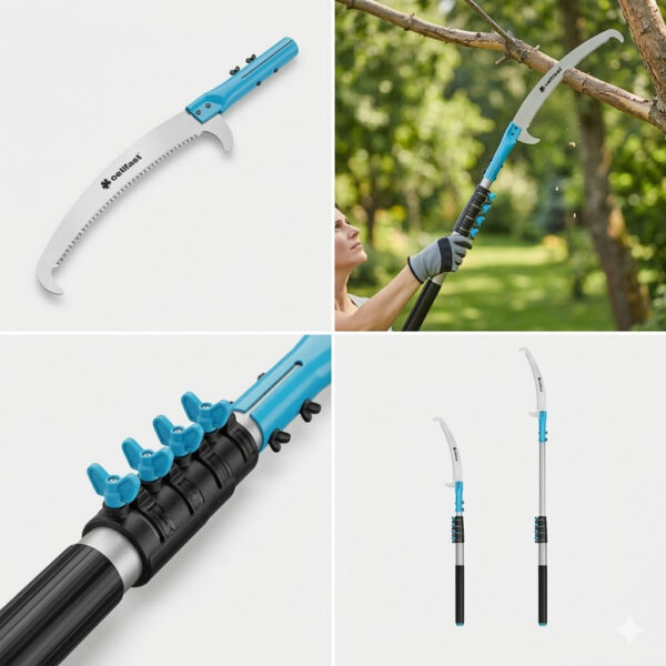 Fierastrau de gradina extensibil Cellfast CELLPRO, 3 m, brat extensibil - imagine 2
