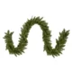 Ghirlanda groasa decorativa din brad artificial, molid scandinav, lungime 5.4 m, verde natural, aspect bogat