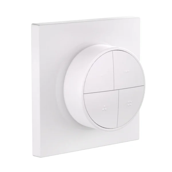 Intrerupator Smart Sonoff Fusion SNZB-01M, 4 butoane, Control prin Zigbee, Wireless, Alb - imagine 2