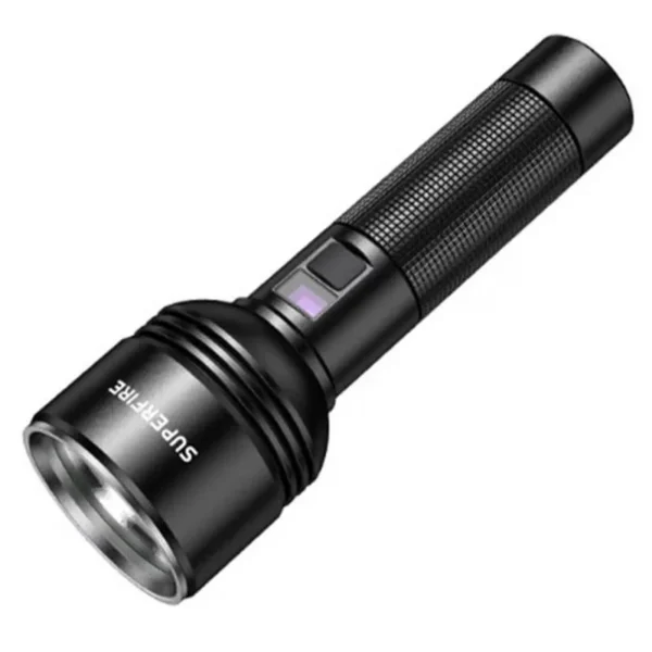Lanterna LED Superfire D18, 2000lm, 226M, 5200mAh, incarcare USB-C, 36W - imagine 1