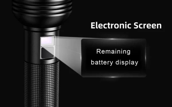 Lanterna LED Superfire D18, 2000lm, 226M, 5200mAh, incarcare USB-C, 36W - imagine 4