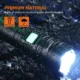 Lanterna LED Superfire V8-S, 2000lm, 300M, 5200mAh, Zoom, incarcare USB-C, 36W - imagine 3