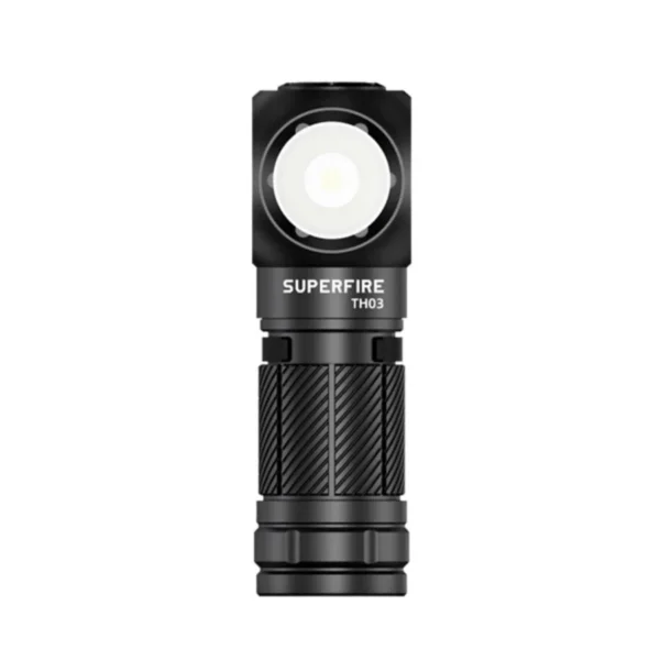 Lanterna Multifunctionala LED Superfire TH03, USB, 460lm, 104m, incarcare USB-C, suport cap, prindere magnetica - imagine 1
