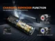 Lanterna Multifunctionala LED Superfire TH03, USB, 460lm, 104m, incarcare USB-C, suport cap, prindere magnetica - imagine 6