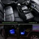 Lumina led rgb interior auto, senzor sunet, 4 benzi autoadezive, 12 v, telecomanda ir - imagine 16