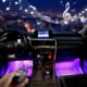 Lumina led rgb interior auto, senzor sunet, 4 benzi autoadezive, 12 v, telecomanda ir - imagine 22