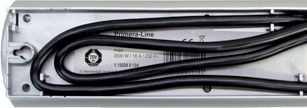 Multipriza Brennenstuhl Primera-Line Technics 10 prize, Intrerupator, 2m, Argintiu - imagine 5