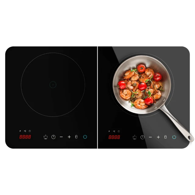 Plita cu inductie 2 zone Cecotec Full Magma Double, 3500W, Touch control, 10 niveluri 1 Plita cu inductie 2 zone Cecotec Full Magma Double, 3500W, Touch control, 10 niveluri