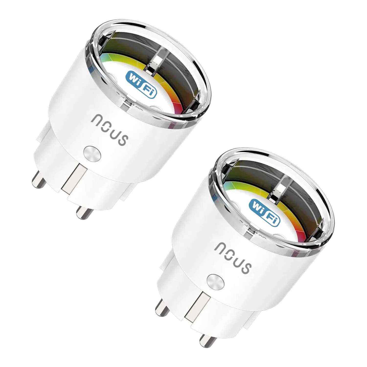 Set 2 prize inteligente WiFi NOUS A1, 15A, Monitorizare energie 1 Set 2 prize inteligente WiFi NOUS A1, 15A, Monitorizare energie