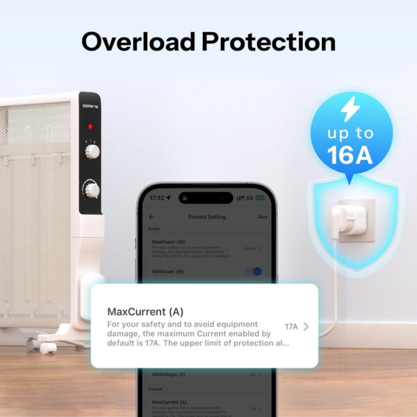 Priza Smart WiFi Sonoff S61STPF, 16A control Smartphone, Matter - imagine 7