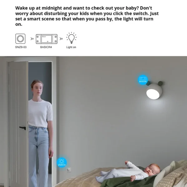 Releu Smart Sonoff BASICR4, Wi-Fi, 10A - imagine 7
