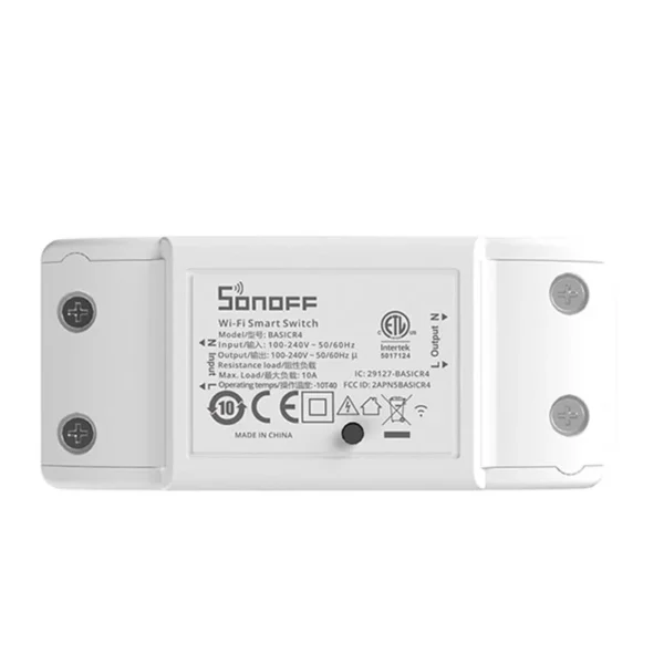 Releu Smart Sonoff BASICR4, Wi-Fi, 10A - imagine 2