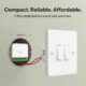 Releu Smart Sonoff MINI-2GS, Matter, Control aplicatie, 2 canale, 16A, WiFI, Alb - imagine 2