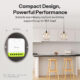 Releu Smart Sonoff MINI-ZB2GS, ZigBee, 2 canale, 16A, Alb - imagine 2