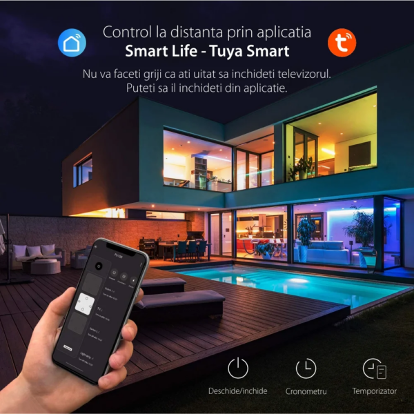 Prelungitor Smart Gosund P1 Plus, Wifi, 15W. 3A - imagine 7