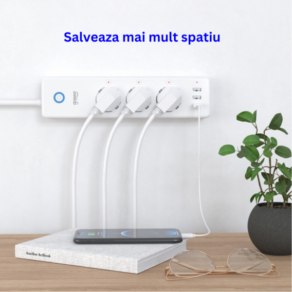 Prelungitor Smart Gosund P1 Plus, Wifi, 15W. 3A - imagine 9