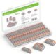 Set 34 conectori rapizi pentru imbinare fire Sonoff D1-1, 32A, Gri