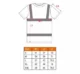 Tricou de lucru, reflectorizant, galben, model Visibility, marimea M/50 - imagine 11