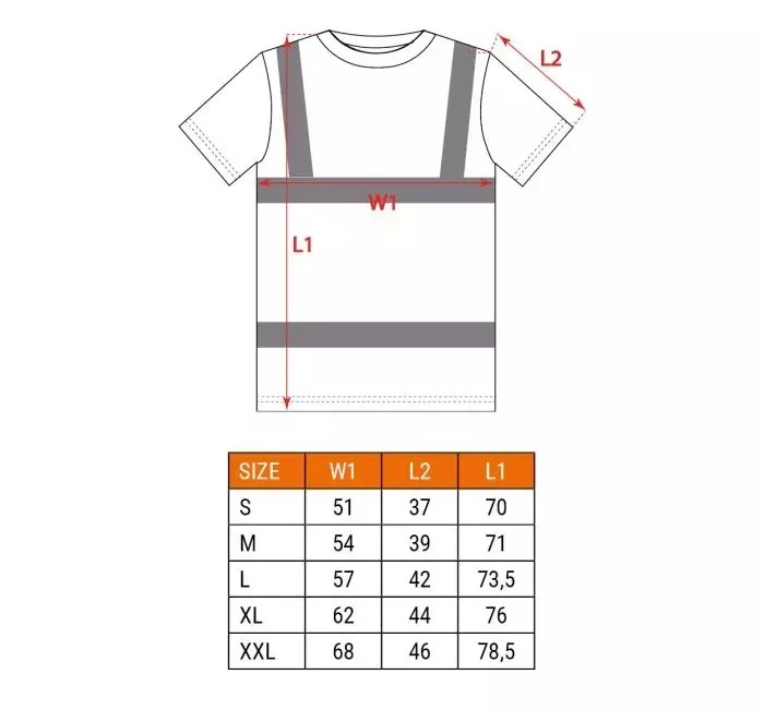Tricou de lucru, reflectorizant, galben, model Visibility, marimea M/50 1 Tricou de lucru, reflectorizant, galben, model Visibility, marimea M/50