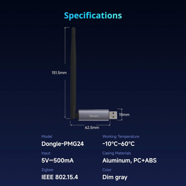 Suport Gateway Universal SONOFF ZigBee Dongle Plus MG24, Home Assistant, openHAB, Zigbee2MQTT - imagine 5